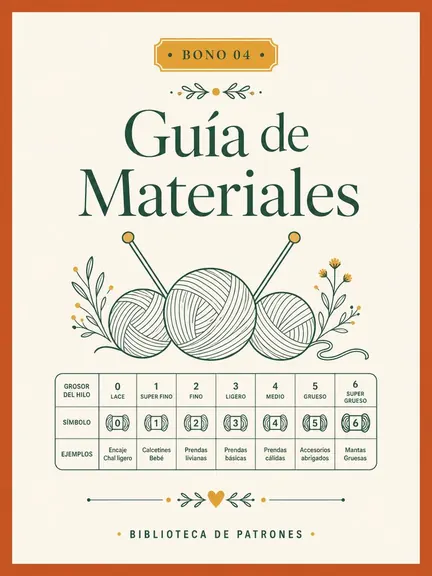 Portada del bono: Guía de Materiales