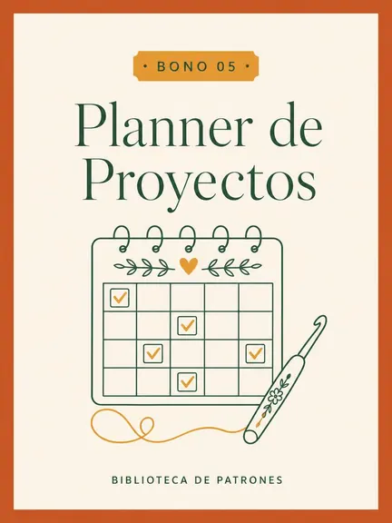 Portada del bono: Planner de Proyectos